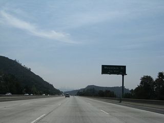 The next exit along California 2 (Glendale Freeway) south (west) is Exit 18, Mountain Street (0.75 mile).