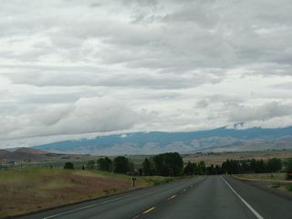 Cresting at Juniper Drive, a gorgeous view unfolds along SR 3 (Montague Road) looking east toward the Shasta Valley and Willow Creek Mountain (el. 7.830 feet).