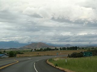 Eastbound California 3 (Montague Road) approaches Yreka Ager Road, which travels northeast from California 3 to meet Siskiyou County Route A-28 (Ager Road). CR A-28 travels north-south, linking Montague, Ager, Henley, and Hornbrook. From here, California 3 curves southeast to Phillipe Lane, then turns east again.