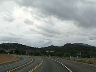 Westbound California 3 meets Yreka Ager Road.