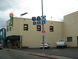 Just two blocks further south, Business Loop I-5 and California 3 (Main Street) meet Center Street. Turn left here to access Interstate 5 at Exit 775. Or continue ahead on Main Street to follow California 3 and Business Loop I-5 into southern Yreka.