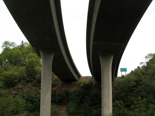 I-5 Earl Sholes Memorial Bridge near Gibson, CA