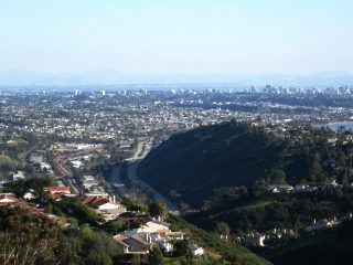 I-5 from Mt. Soledad, CA