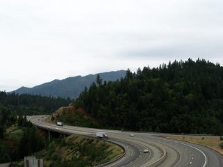 I-5 at Slate Creek Road near Pollard Flat, CA