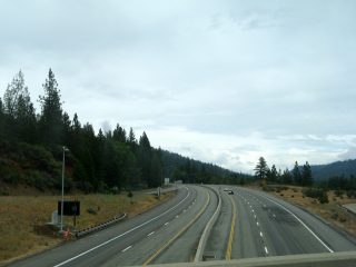 I-5 at Slate Creek Road near Pollard Flat, CA