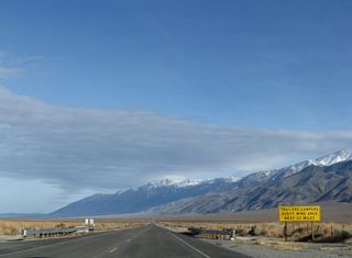 High winds are common in the Eastern Sierra, and U.S. 6 is no exception as it traverses the Chalfant Valley, Hammil Valley, and Benton Valley. High profile vehicles including trucks should watch their speed and note changing weather conditions that could bring damaging winds through the valleys.