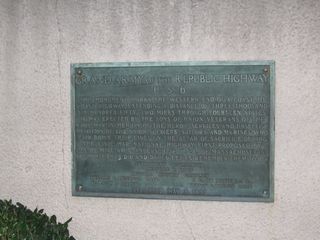 In downtown Long Beach, a plaque commemorating the Grand Army of the Republic Highway and U.S. 6 is placed on the south side of Ocean Boulevard at the intersection with Long Beach Avenue near Long Beach Convention and Entertainment Center. The plaque, which was placed in 1953, indicates that U.S. 6 traveled 3,652 miles from Provincetown, Massachusetts, west to Long Beach, California. Of course, with the retraction of U.S. 6 to Bishop, the route ceased to be a coast-to-coast route. But with the advent of historical U.S. 6 signs, it is possible to trace many of the old alignments along this important route.