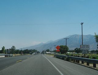 Some distance south of there, westbound (southbound) U.S. 6 crosses the North Fork of Bishop Creek.