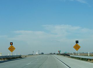 Another set of end expressway signs are posted as northbound California 7 approaches Interstate 8.
