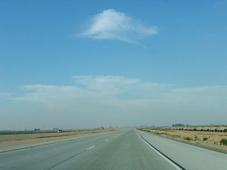 As a new road, California 7 was lightly traveled on this day.