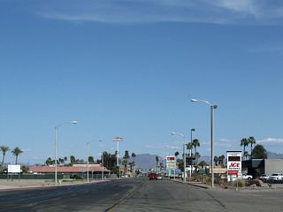 Hobson Way widens to four lanes east at Carlton Avenue.