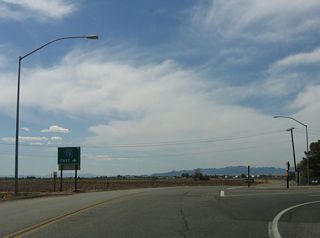Business Loop I-10 east ends at the point where Riviera Drive meets the entrance ramp to Interstate 10 east to Ehrenberg, Quartzsite and Phoenix, Arizona.