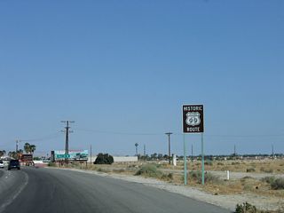 Removed by 2017, thiis Historic U.S. 99 sign preceded the intersection with Burr Street. U.S. 99 is an officially designated historic route within the state of California, joining a a select group of decommissioned U.S. highways that share that honor. Other official historic routes with similiar signs include U.S. 101 in San Diego County, U.S. 6 in Los Angeles County, U.S. 80 in Imperial and San Diego Counties, and U.S. 40 across Northern California.