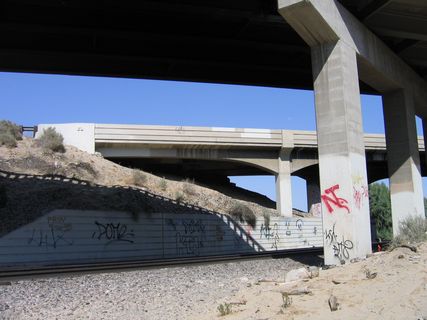 Union Pacific Railroad Bridges along Indio Boulevard - Indio, CA