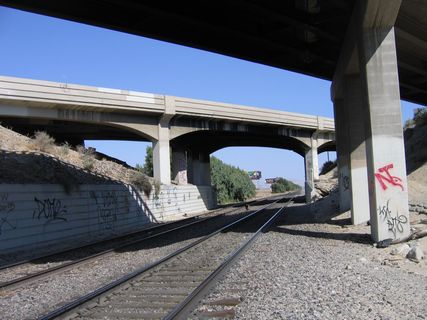 Union Pacific Railroad Bridges along Indio Boulevard - Indio, CA
