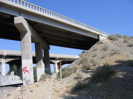 Union Pacific Railroad Bridges along Indio Boulevard - Indio, CA