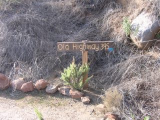 Old U.S. 395 bike path at Lake Hodges