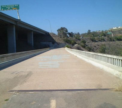 Original U.S. 395 bridge deck