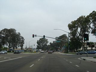 Grand Avenue is a divided main street through Downtown Escondido that features on-street parking, easy access to shops, and walkable amenities.