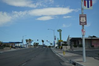 Main Street east ahead of Muriel Drive.