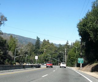 After the Summit Road (California 35) interchange, there are several intersections, including Redwood Estates Road to Madrone Drive, Brush Road, and Raineri Lane. Most of these roads serve primarily residential areas nestled in the Santa Cruz Mountains. After those intersections, northbound California 17 approaches Idylwild Drive southeast to Old Santa Cruz Highway.