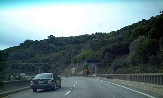 California 17 reaches the end of its freeway section around Milepost 19. From here, the highway remains expressway, but it generally contours to the landscape a bit more than it does north of here. California 17 will not regain freeway characteristics until just north of Santa Cruz.