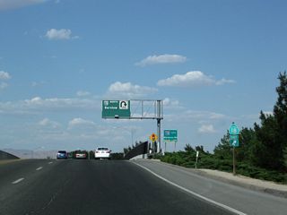 California 18 east and Interstate 15 north will merge together. This allows California 18 to avoid most of Victorville, although it must pass through downtown to make its way east toward Apple Valley and Lucerne Valley.