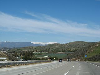 California 23 affords travelers another gorgeous mountain view.