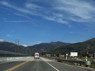 The Santa Clara River is part of a major Southern California watershed, carrying water from the hills above Santa Clarita southwest toward the Pacific Ocean between Ventura and Oxnard. The river generally follows California 126 and carries water from several locally known creeks: Sespe Creek, Piru Creek, Castaic Creek, and San Francisquito Creek.