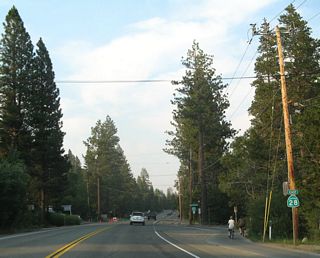 A California 28 west reassurance shield is posted shortly thereafter.