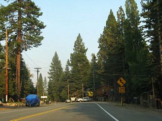 Leaving Carnelian Bay, more homes line California 28 we turn north toward Tahoe Vista.