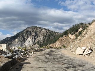 Scenic mountain vistas abound at every turn of northbound California 39. However, the closed segment of state route is prohibited for vehicle use.
