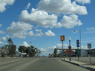 J Street connects Business Loop I-40/Historic U.S. 66 (Broadway Street) and Downtown Needles with I-40/U.S. 95 nearby at Exit 142. Broadway Avenue and J Street was upgraded to a signalized intersection by 2018.