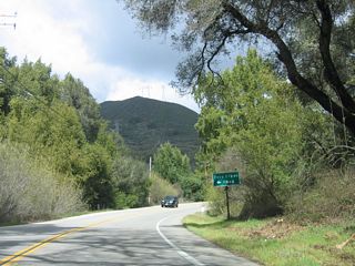 Toro Creek Road stems west from SR 41 (E.G. Lewis Highway) to Toro Creek Road in Los Padres National Forest.