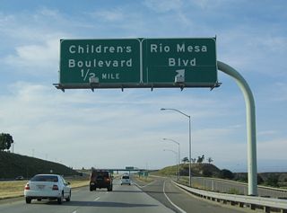 Northbound California 41 (Yosemite Freeway) reaches Exit 138A, Rio Mesa Boulevard and Cobb Ranch Boulevard. The final northbound exit from California 41 north is with Exit 138B, Children's Boulevard southwest to Children's Hospital of Central California.