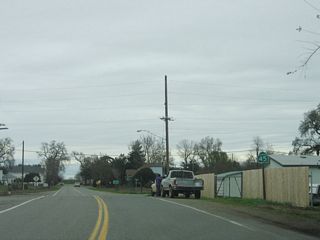 A California 45 reassurance shield is posted after the Grimes-Arbuckle Road intersection.