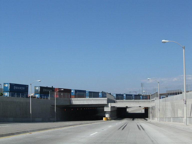 SR 47/Alameda St north at Alameda Corridor - Rancho Dominguez, CA