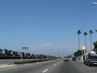 A series of streets named after United States Presidents tie into Alameda Street from the adjacent Dominguez neighborhood.