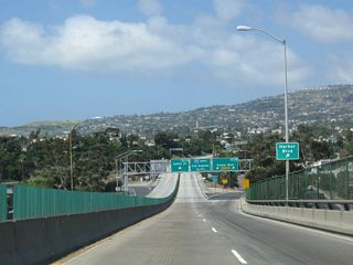 For a brief time around 2008, this advance sign for Harbor Boulevard was the only one at Exit 1C.