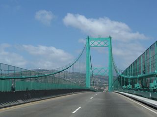 The Vincent Thomas Bridge was designed to withstand winds of 90 miles per hour, double that required by code.