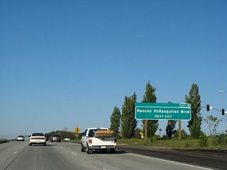 The next exit along California 56 east is Exit 8, Rancho Penasquitos Boulevard. As the name implies, this exit serves the Rancho Penasquitos community.