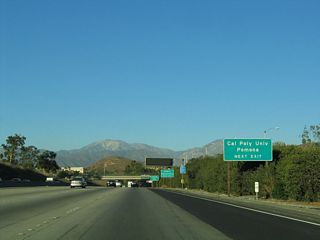 Use Exit 20 (Temple Avenue) to California Polytechnic University at Pomona.