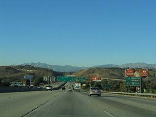Interstate 10 east connects travelers to LA/Ontario International Airport in Rancho Cucamonga. This airport sees dozens of flights daily from several major airlines. Exit 22 servers Raging Waters Drive, which is the second exit after the I-10 off-ramp.