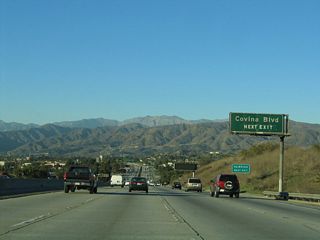Use Exit 24A, Covina Boulevard east to reach the Los Angeles County Fairplex.