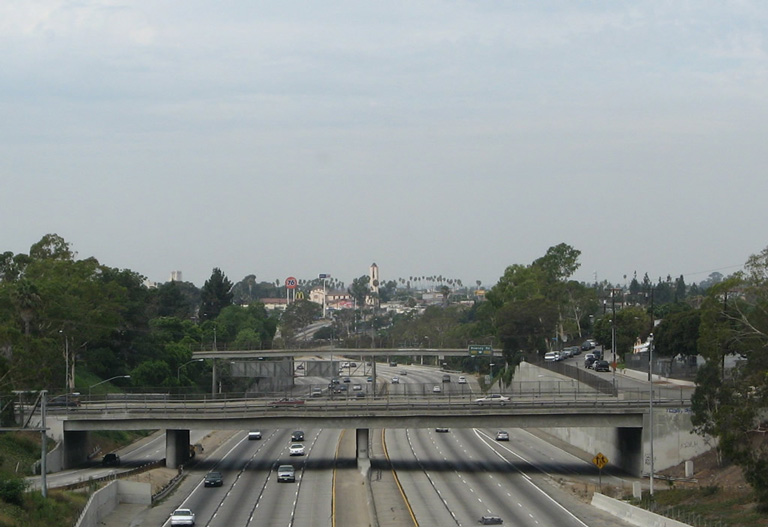 SR 60/Pomona Frwy at I-710/Long Beach Frwy