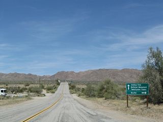 Cottonwood Springs Road enters the diamond interchange (Exit 168) with Interstate 10 north of Pinto Road. Pinto Road east to Chiriaco Summit was the final alignment U.S. 60/70 took prior to the completion of Interstate 10.