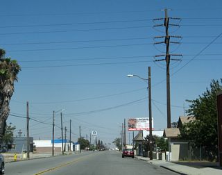 Historic U.S. 60-70-99 (Ramsey Street) leaves Downtown Banning and rejoins Interstate 10 at the east end of town.