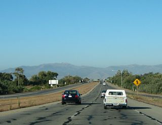 California 68 changes into a very old freeway in the vicinity of Toro Regional Park.