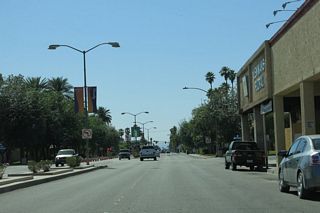 Main Street passes through Downtown Brawley.