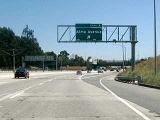 The SR 87/I-280 interchange was reconfigured in 2006, and the new high occupancy vehicle lanes opened in Summer 2007.